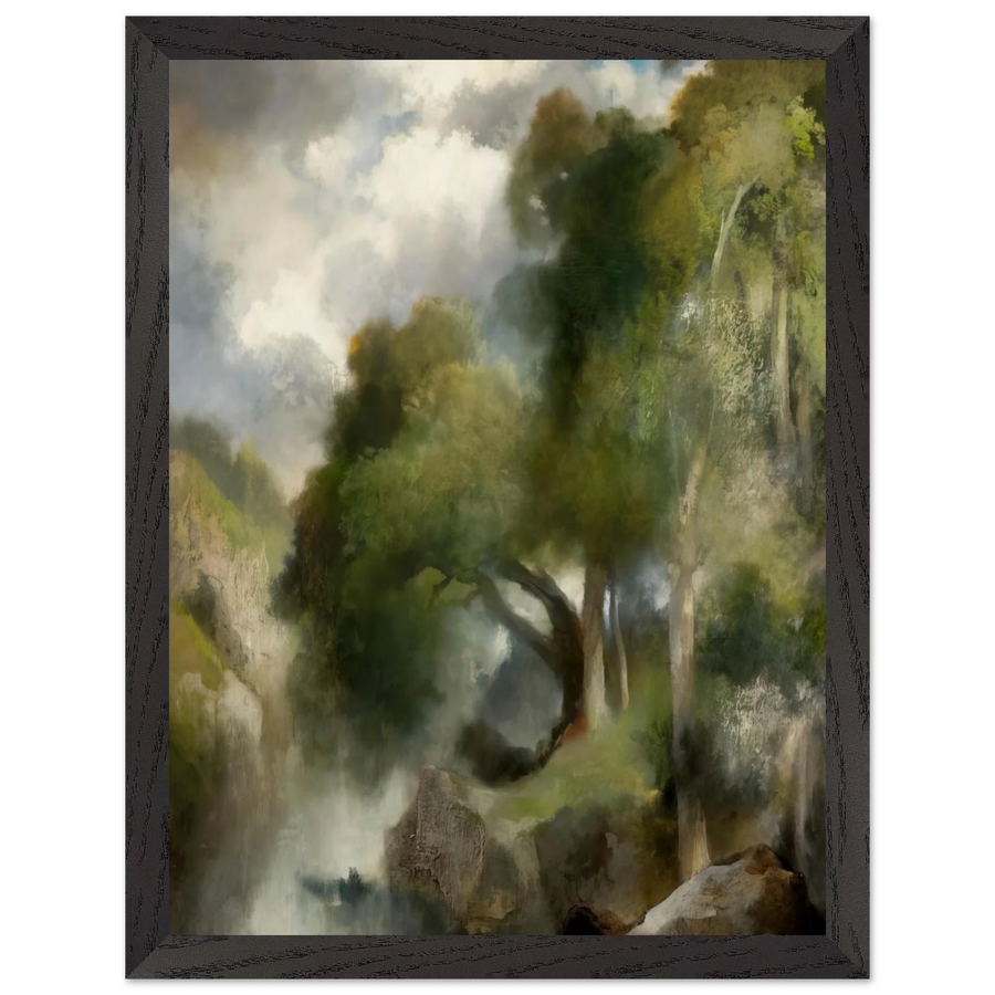 California Landscape by Thomas Moran — Framed art print at Zephyeer