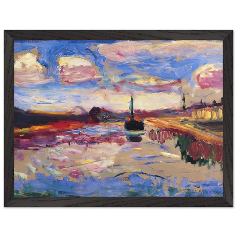 CANAL DU MIDI 1899 by Henri Matisse — Framed art print at Zephyeer
