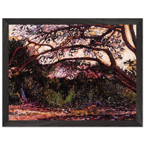Wooded Landscape by Henri-Edmond Cross — Framed art print at Zephyeer