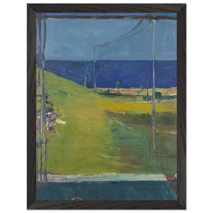 Ocean from a Window by Richard Diebenkorn — Framed art print at Zephyeer
