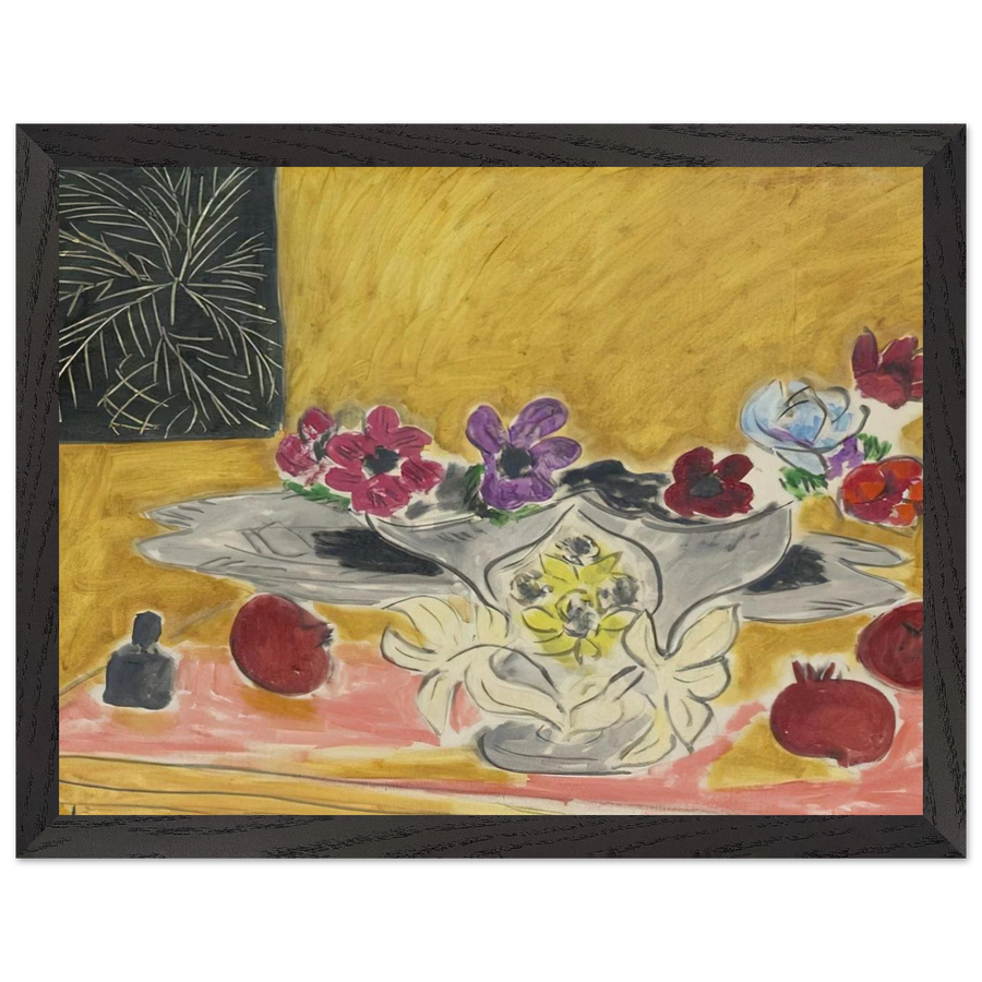 ANEMONES ET GRENADES 1946 by Henri Matisse — Framed art print at Zephyeer