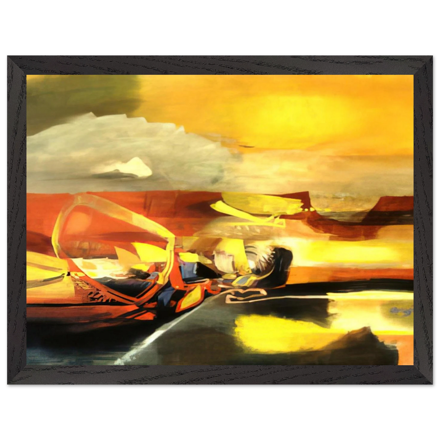 AGUA C LIDA 1962 by Alejandro Obregon — Framed art print at Zephyeer