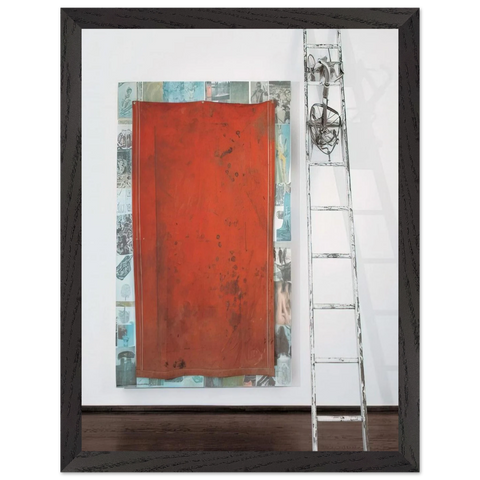 MANGO ICE CAVE SCALE 1977 by Robert Rauschenberg — Framed art print at Zephyeer