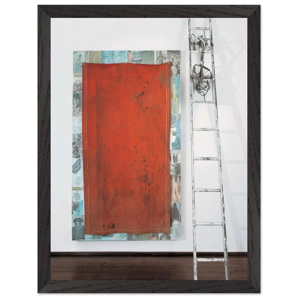 MANGO ICE CAVE SCALE 1977 by Robert Rauschenberg — Framed art print at Zephyeer