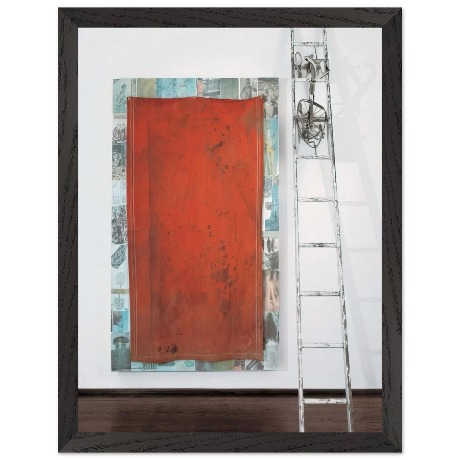 MANGO ICE CAVE SCALE 1977 by Robert Rauschenberg — Framed art print at Zephyeer