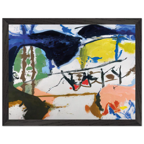 Acres - 1959 by Helen Frankenthaler — Framed art print at Zephyeer