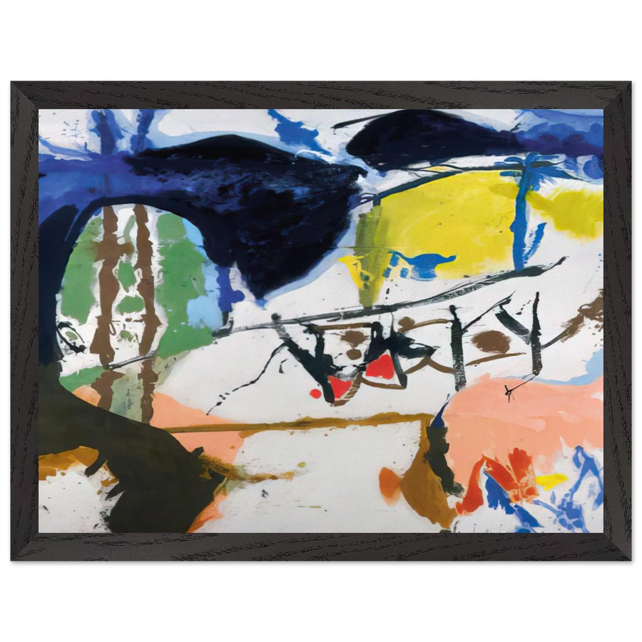 Acres - 1959 by Helen Frankenthaler — Framed art print at Zephyeer