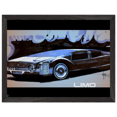 Syd Mead — Framed art print at Zephyeer