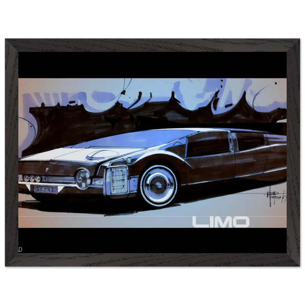 Syd Mead — Framed art print at Zephyeer