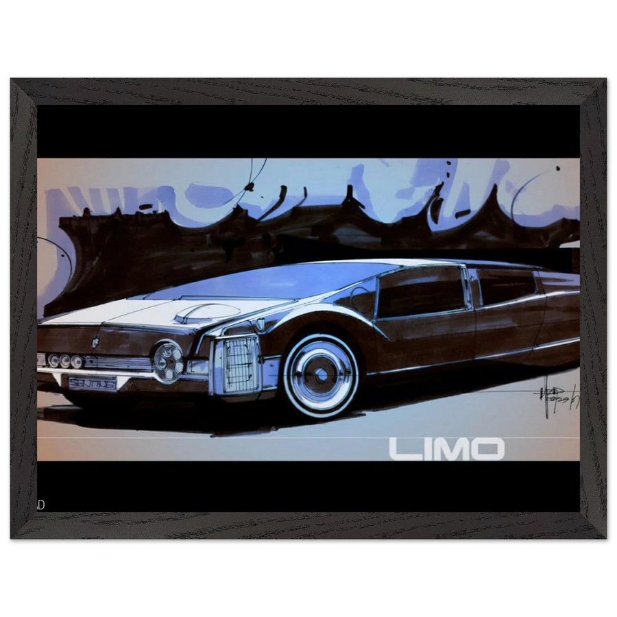 Syd Mead — Framed art print at Zephyeer