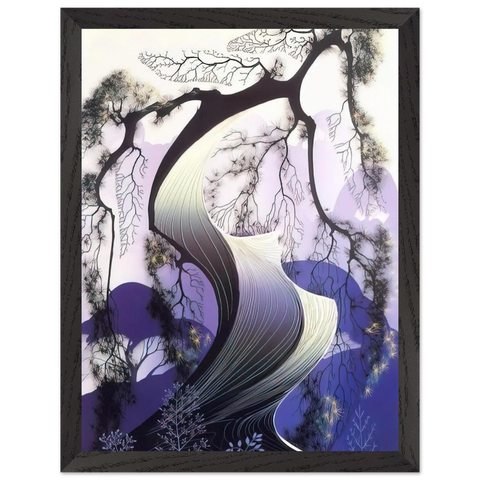 Bonsai by Eyvind Earle — Framed art print at Zephyeer