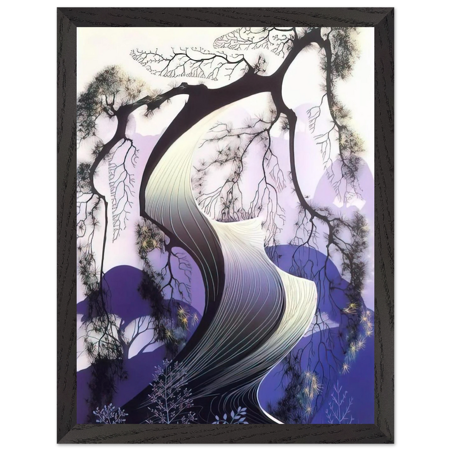 Bonsai by Eyvind Earle — Framed art print at Zephyeer