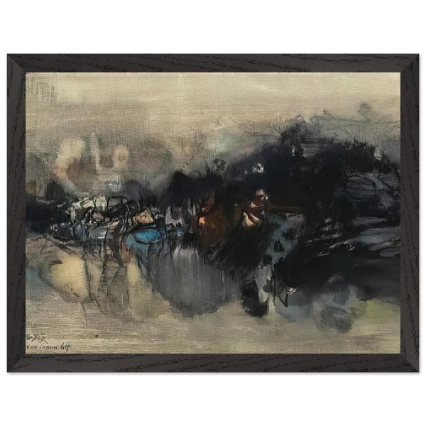 UNTITLED 1964 by Chu teh Chun — Framed art print at Zephyeer