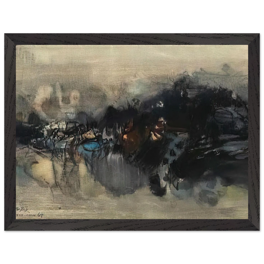 UNTITLED 1964 by Chu teh Chun — Framed art print at Zephyeer