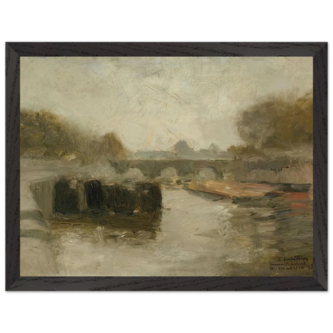 LE PONT 1895 by Henri Matisse — Framed art print at Zephyeer