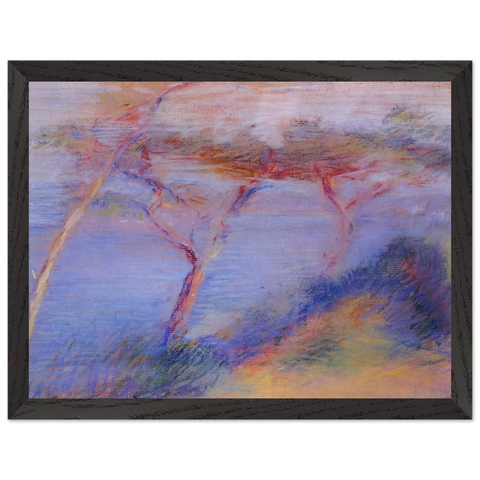 Landscape by Henri-Edmond Cross — Framed art print at Zephyeer