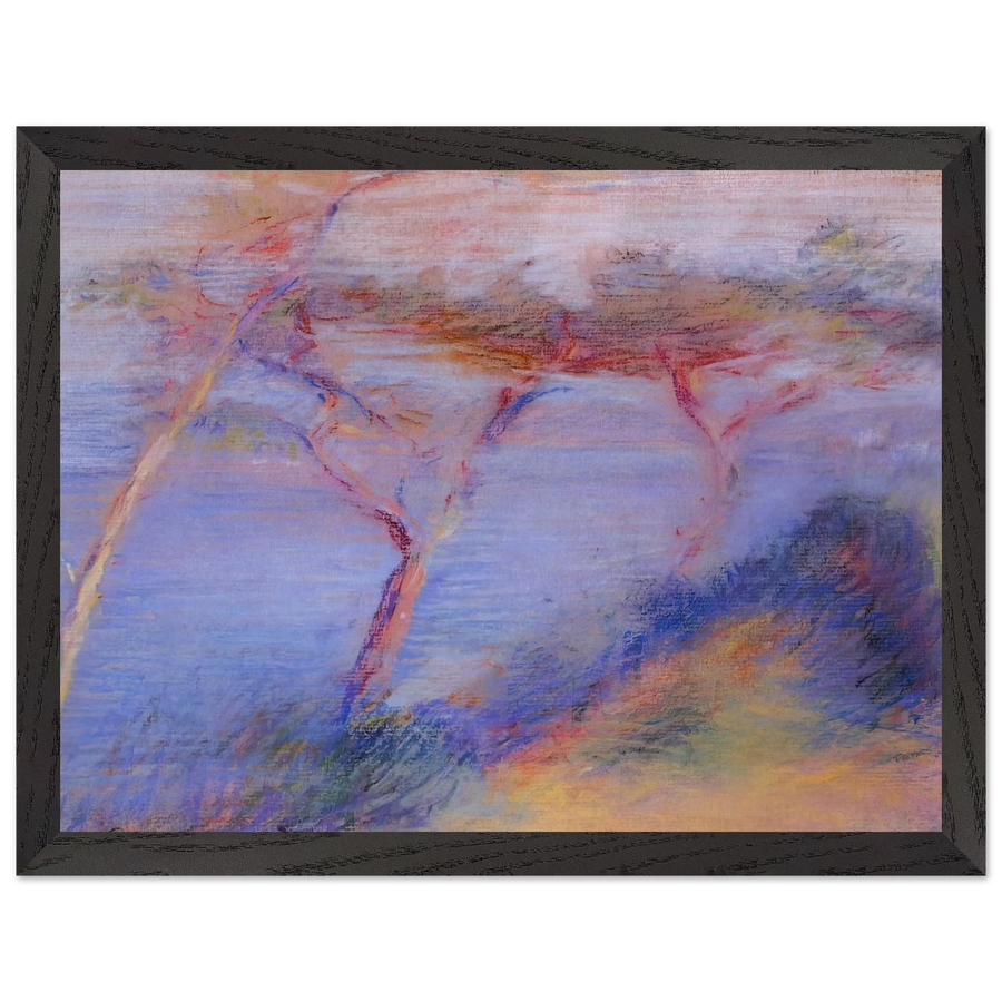 Landscape by Henri-Edmond Cross — Framed art print at Zephyeer