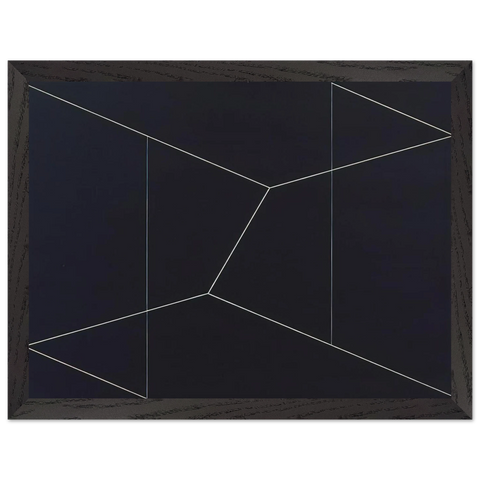 STRUCTURAL CONSTELLATION TO FERDINAND HODLER 1954 by Josef Albers — Framed art print at Zephyeer
