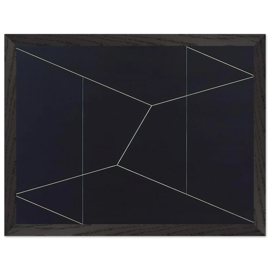 STRUCTURAL CONSTELLATION TO FERDINAND HODLER 1954 by Josef Albers — Framed art print at Zephyeer
