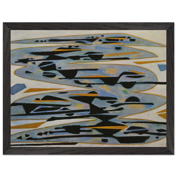Morte eau - 1954 by Alfred Manessier — Framed art print at Zephyeer
