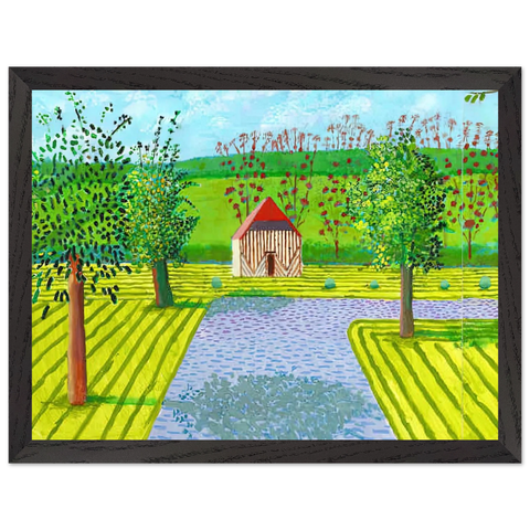 David Hockney — Framed art print at Zephyeer