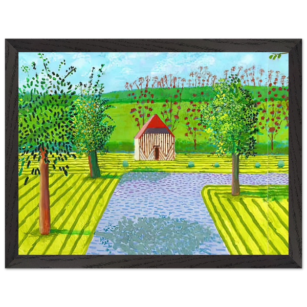David Hockney — Framed art print at Zephyeer