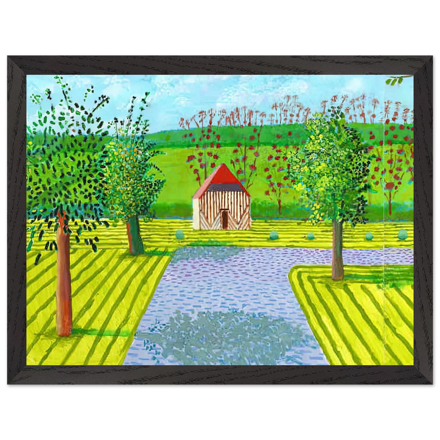 David Hockney — Framed art print at Zephyeer