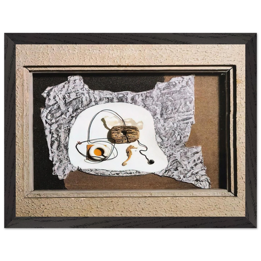 STATO D ANIMO PLASTICO MARINO 1937 by Enrico Prampolini — Framed art print at Zephyeer
