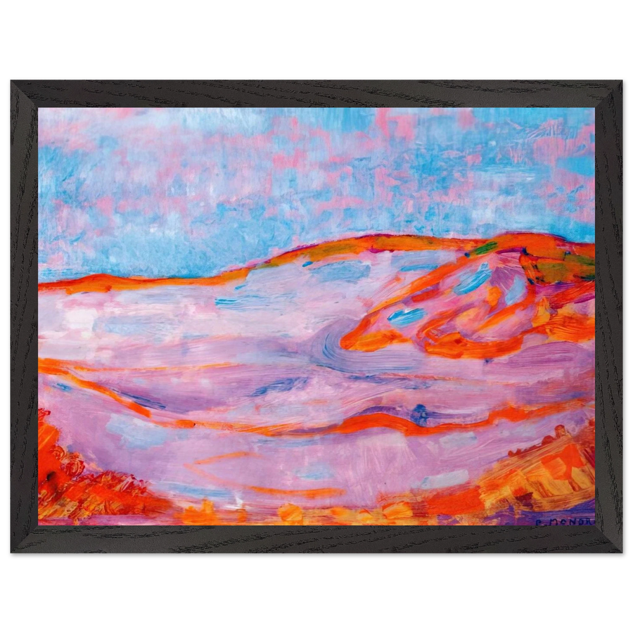 Dune IV by Piet Mondrian — Framed art print at Zephyeer