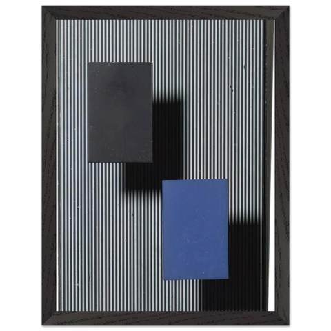 DOS CUADRITOS by Jesus Rafael Soto — Framed art print at Zephyeer