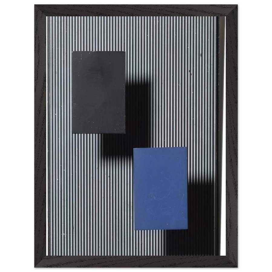 DOS CUADRITOS by Jesus Rafael Soto — Framed art print at Zephyeer
