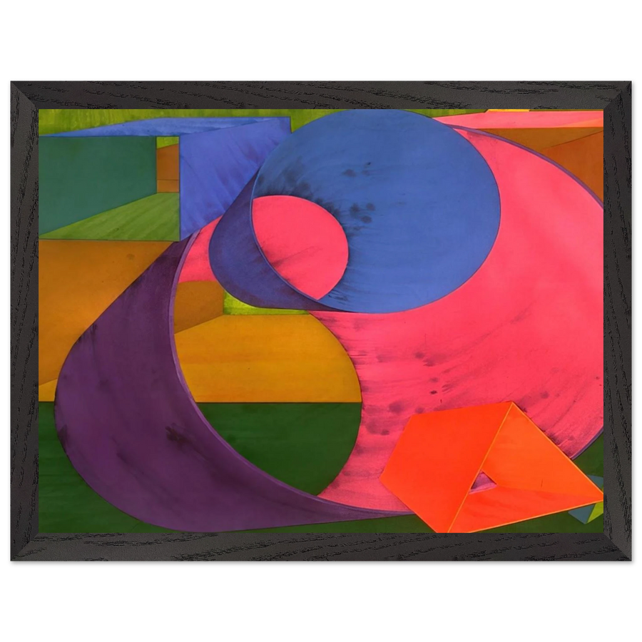 Indigo by Al Held — Framed art print at Zephyeer
