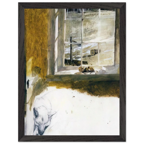 GROUNDHOG DAY 3 by Andrew Wyeth — Framed art print at Zephyeer