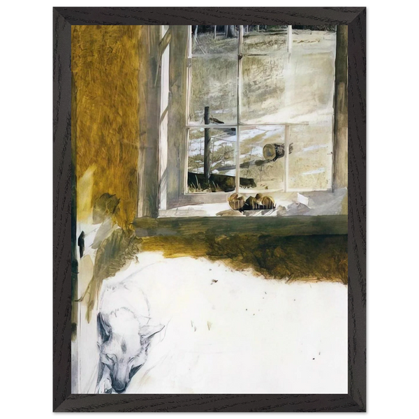 GROUNDHOG DAY 3 by Andrew Wyeth — Framed art print at Zephyeer