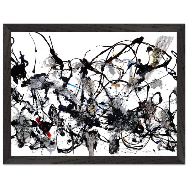 NUMBER 29 1950 by Jackson Pollock — Framed art print at Zephyeer