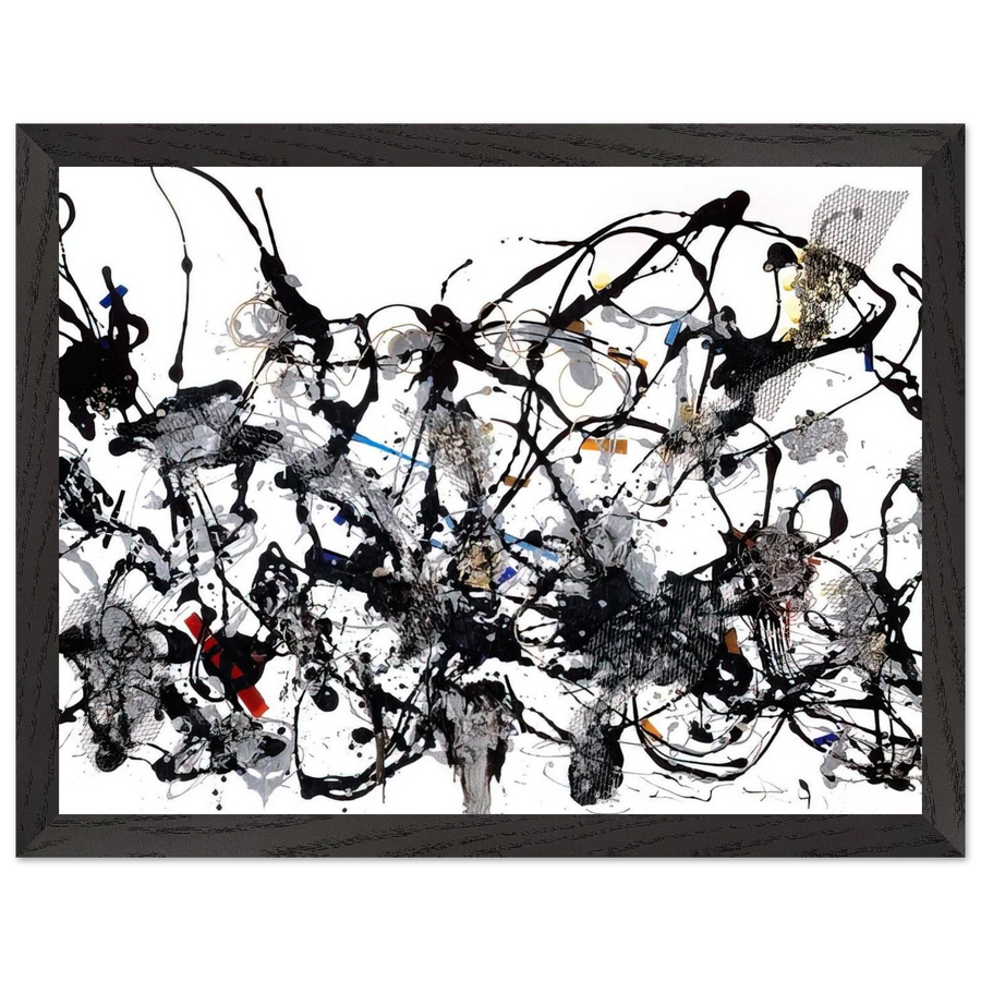 NUMBER 29 1950 by Jackson Pollock — Framed art print at Zephyeer