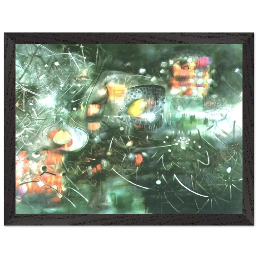 TO GIVE PAINLESS LIGHT 1955 by Roberto Matta — Framed art print at Zephyeer