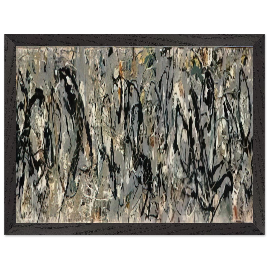 NUMBER 10 1949 by Jackson Pollock — Framed art print at Zephyeer