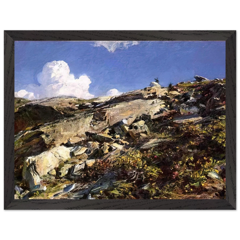 In the Alps by John Singer Sargent — Framed art print at Zephyeer