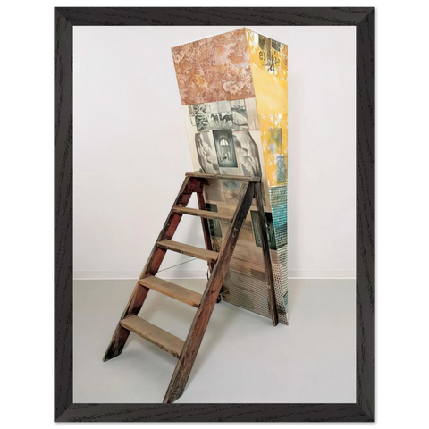 PATRICIAN BARNACLE SCALE 1981 by Robert Rauschenberg — Framed art print at Zephyeer