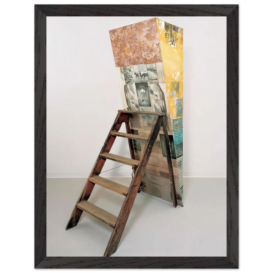 PATRICIAN BARNACLE SCALE 1981 by Robert Rauschenberg — Framed art print at Zephyeer