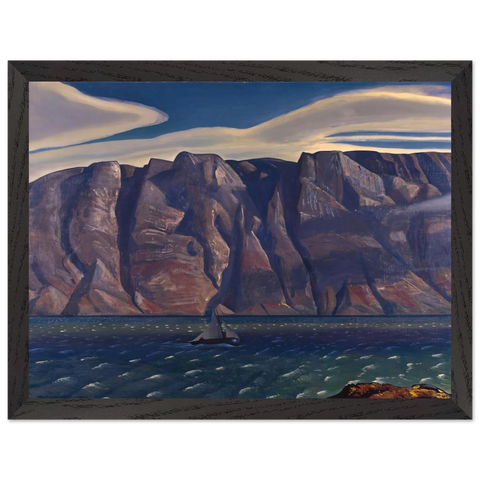 Squall, Greenland by Rockwell Kent — Framed art print at Zephyeer