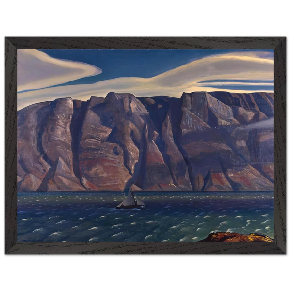 Squall, Greenland by Rockwell Kent — Framed art print at Zephyeer