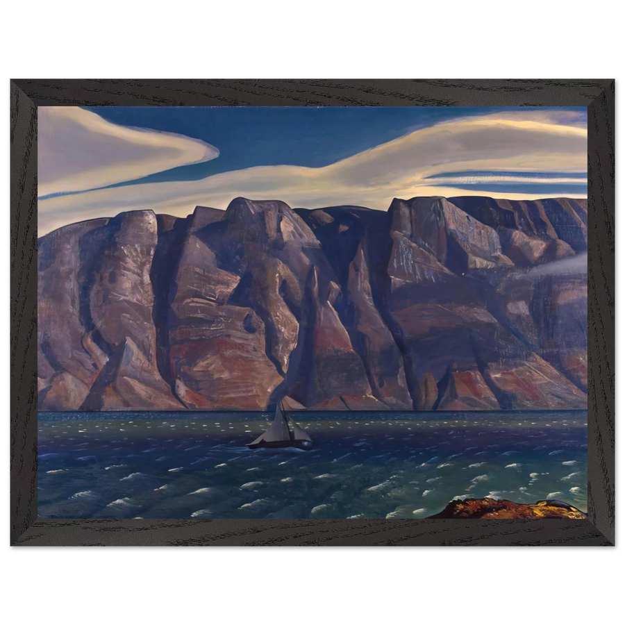 Squall, Greenland by Rockwell Kent — Framed art print at Zephyeer