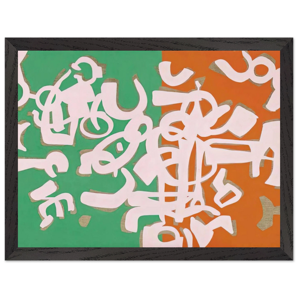 Apparenti tinte - 1990 by Carla Accardi — Framed art print at Zephyeer