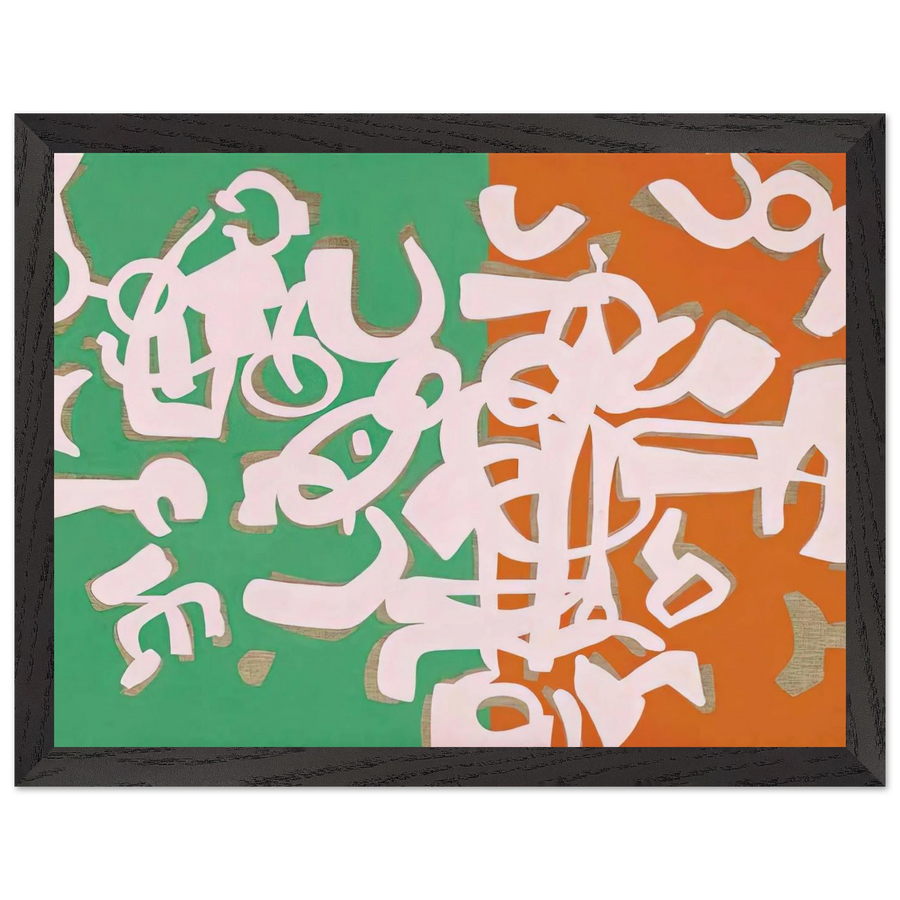 Apparenti tinte - 1990 by Carla Accardi — Framed art print at Zephyeer