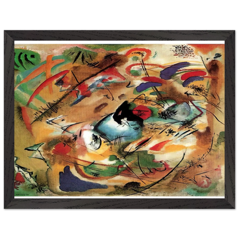 IMPROVISATION DREAMY 1913 by Wassily Kandinsky — Framed art print at Zephyeer