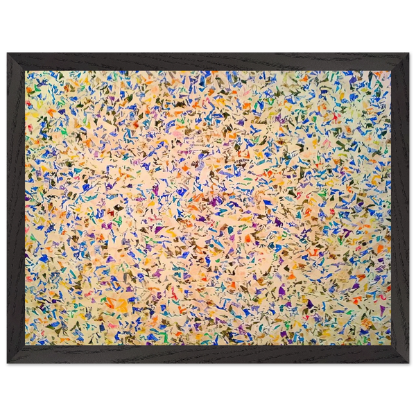 Untitled Suite 'Blancs' - 1973 by Simon Hantai — Framed art print at Zephyeer
