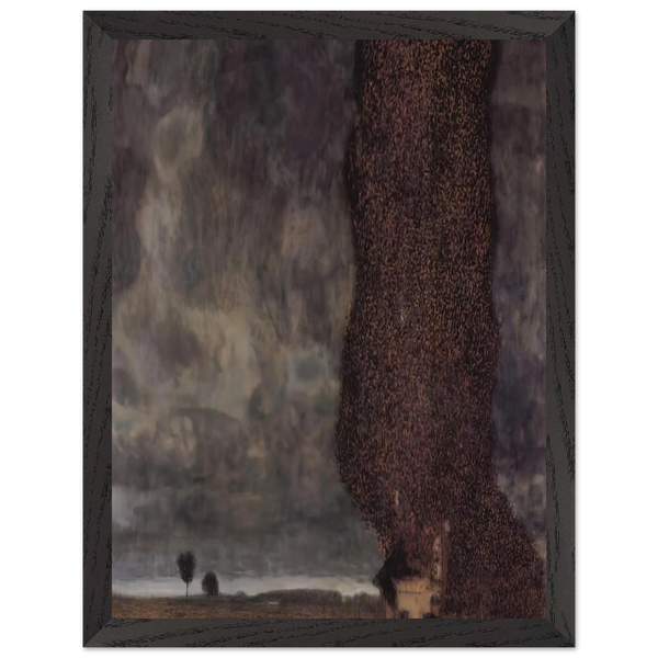 THE BIG POPLAR II 1903 by Gustav Klimt — Framed art print at Zephyeer