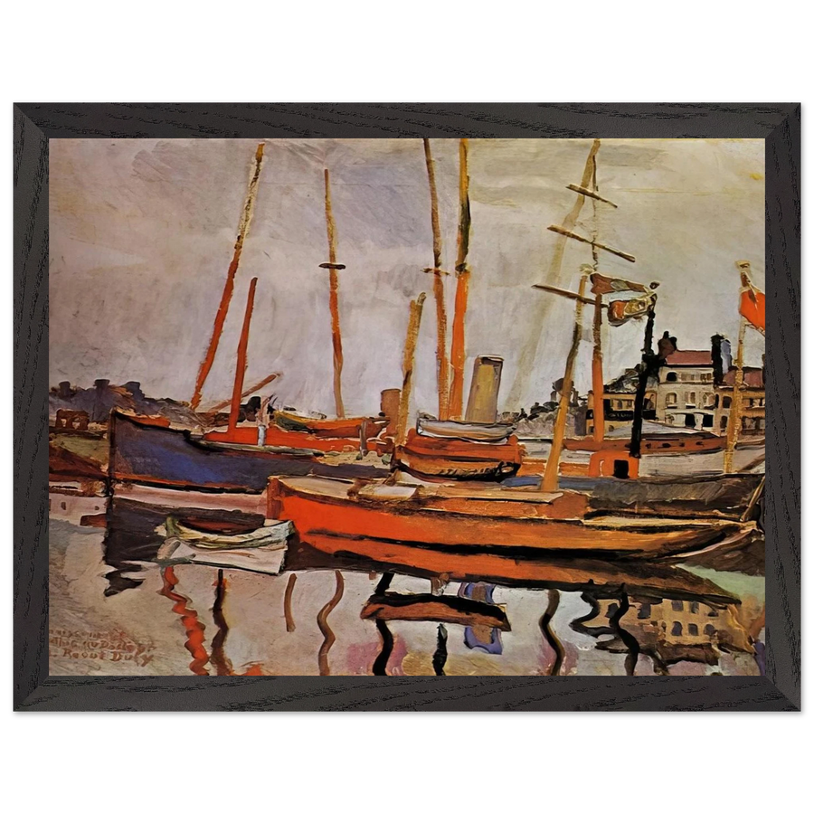 THE PORT OF LE HAVRE 1906 by Raoul Dufy — Framed art print at Zephyeer